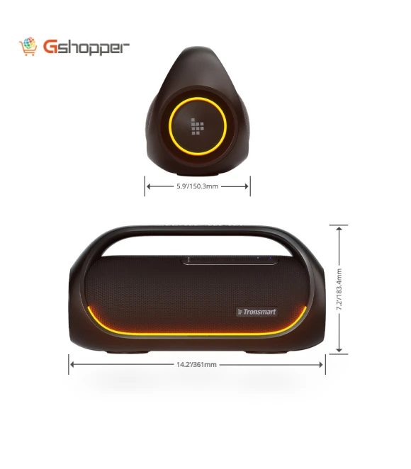60W Portable Wireless Bluetooth Speaker — Portable Audio Solutions, Tronsmart
