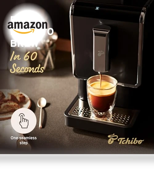 Automatic Espresso & Coffee Machine with Built-in Grinder — Electric Blade Coffee Grinders, Tchibo