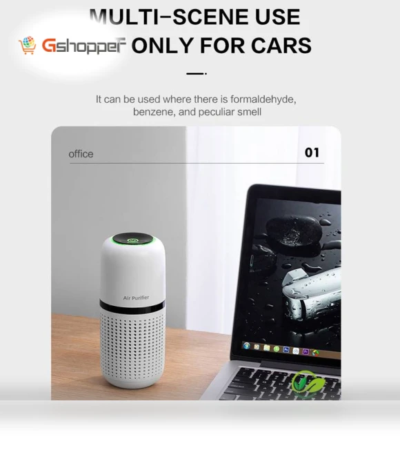 Mini Car Air Purifier — Portable Air Purifiers