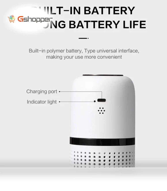 Mini Car Air Purifier — Portable Air Purifiers