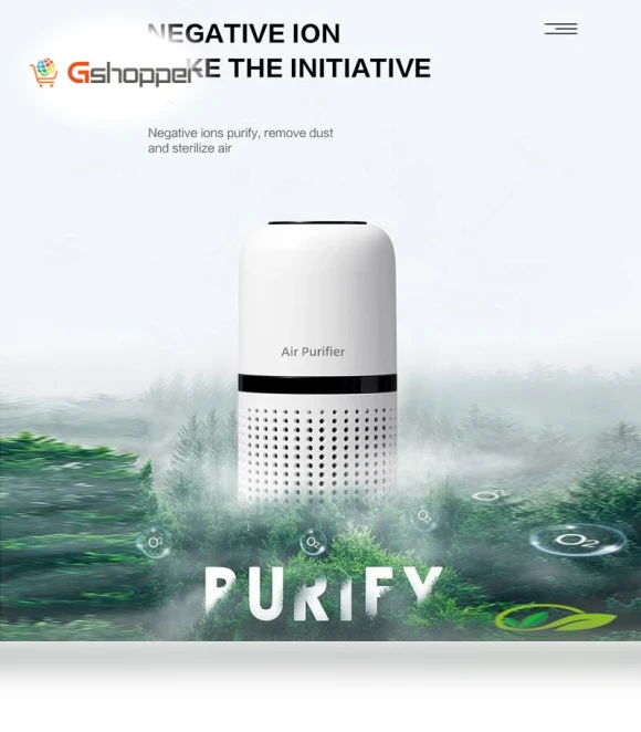 Mini Car Air Purifier — Portable Air Purifiers