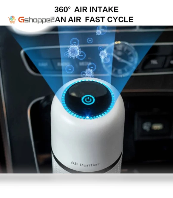Mini Car Air Purifier — Portable Air Purifiers