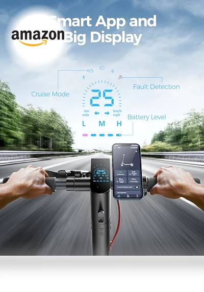 Electric Scooter with Shock Absorbing Tires — Electric Vehicles, MEGAWHEELS