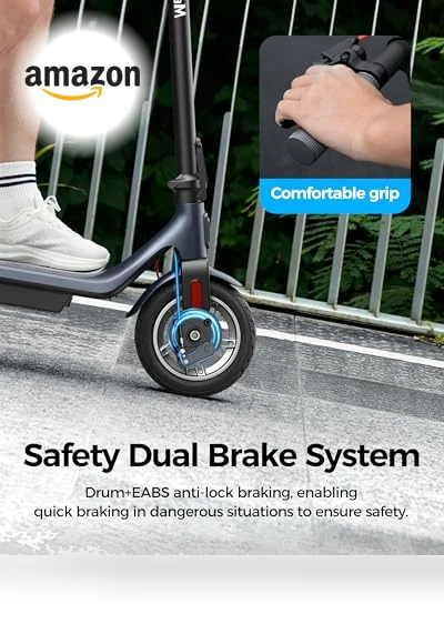 Electric Scooter with Shock Absorbing Tires — Electric Vehicles, MEGAWHEELS