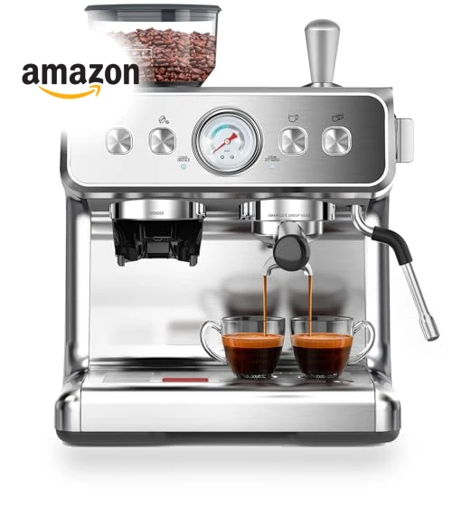 Espresso Machine with Grinder — Coffee & Espresso Combos, Electactic