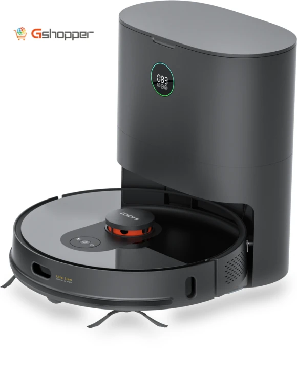 Smart Robot Vacuum Cleaner with LDS Laser Navigation — Smart Cleaning Robots, ROIDMI