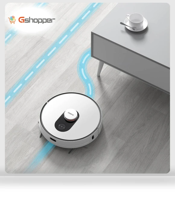 Smart Robot Vacuum Cleaner with LDS Laser Navigation — Smart Cleaning Robots, ROIDMI