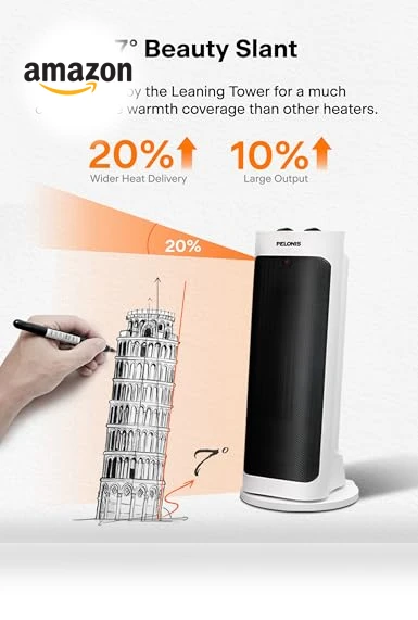 Fast Heating Tower Heater — Portable Heating Solutions, PELONIS
