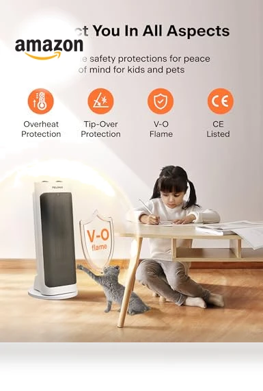 Fast Heating Tower Heater — Portable Heating Solutions, PELONIS