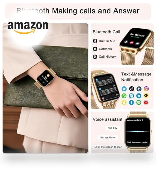 Fitness Tracker Smart Watch — Smartwatches, Boquaw