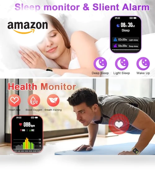 Fitness Tracker Smart Watch — Smartwatches, Boquaw