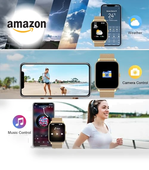 Fitness Tracker Smart Watch — Smartwatches, Boquaw