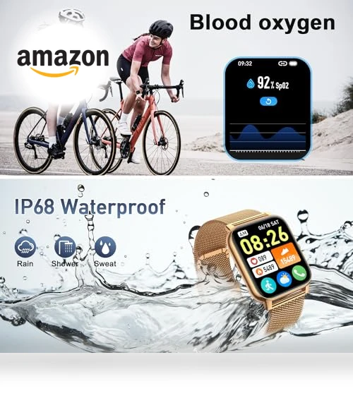 Fitness Tracker Smart Watch — Smartwatches, Boquaw