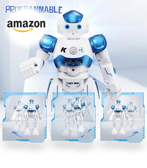 Gesture Sensing Programmable Rechargeable Remote Control Robot — Interactive Figures & Robots, SGILE
