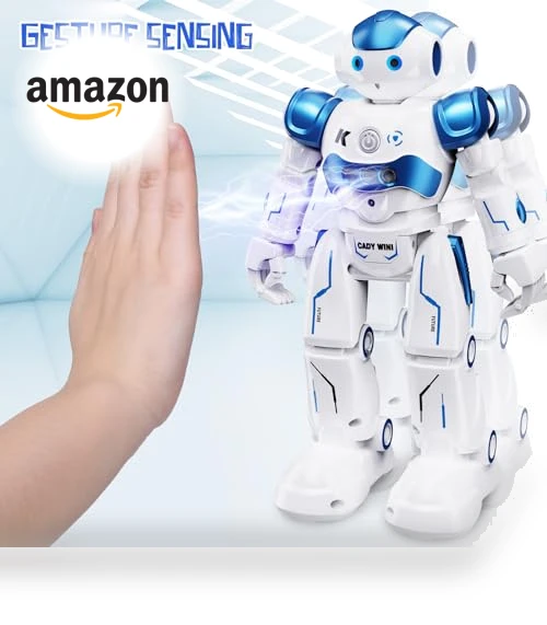 Gesture Sensing Programmable Rechargeable Remote Control Robot — Interactive Figures & Robots, SGILE