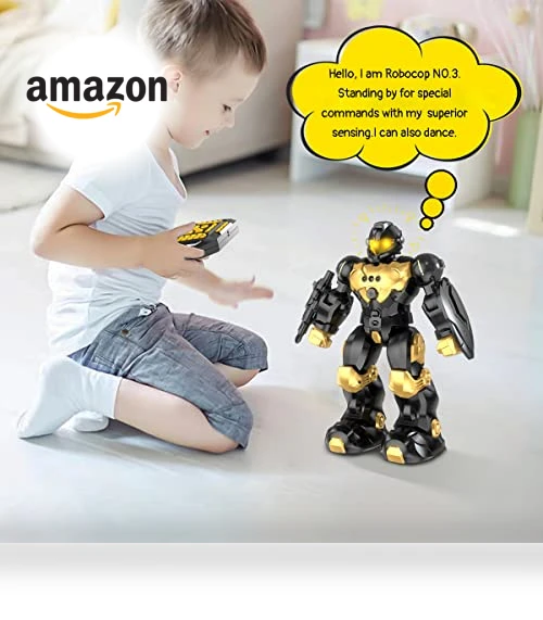 Gesture Sensing RC Robot Toy — Interactive Figures & Robots, Semour