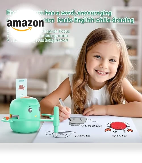 Interactive Educational Drawing Robot for Kids — Educational, CYJBE