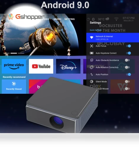 Smart Projector — Home Theater Projectors, TouYinger