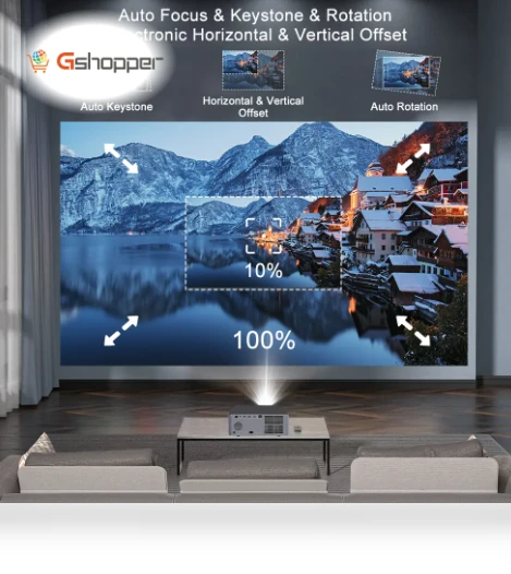 Smart Projector — Home Theater Projectors, TouYinger