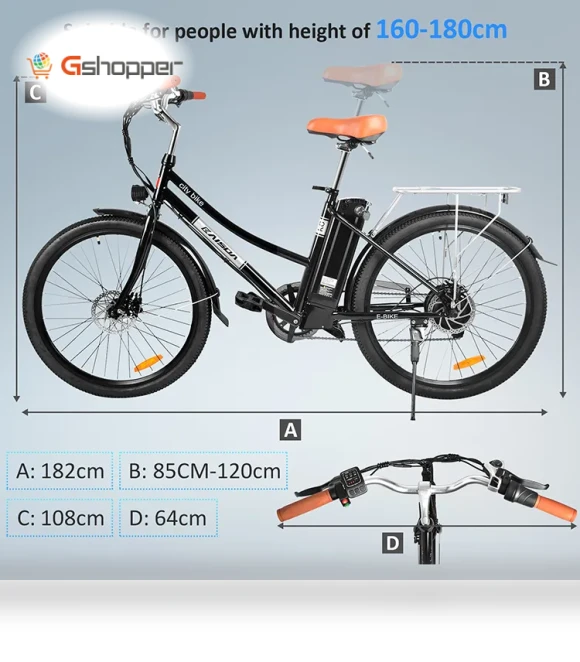 Electric City Bike — Electric Self-Balancing Scooters, KAISDA