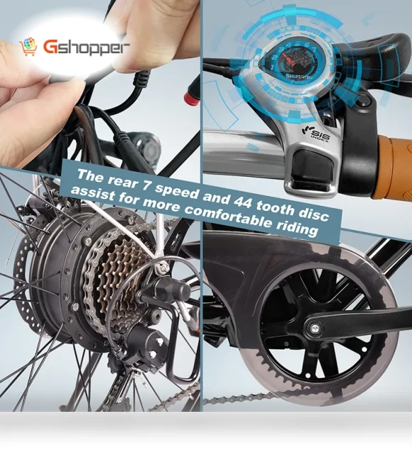 Electric City Bike — Electric Self-Balancing Scooters, KAISDA