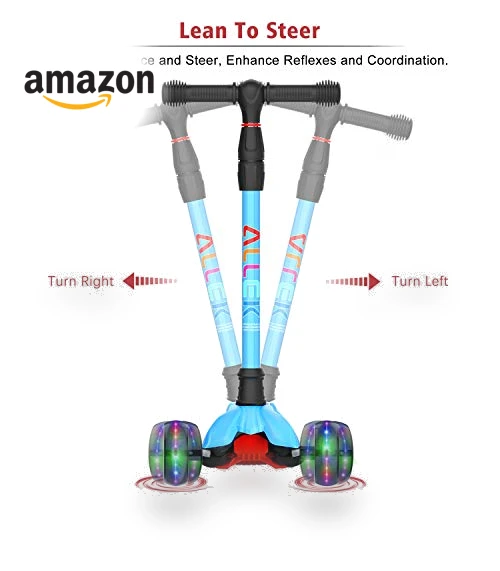 Kick Scooter with Light-Up Wheels — Electric Vehicles, Allek