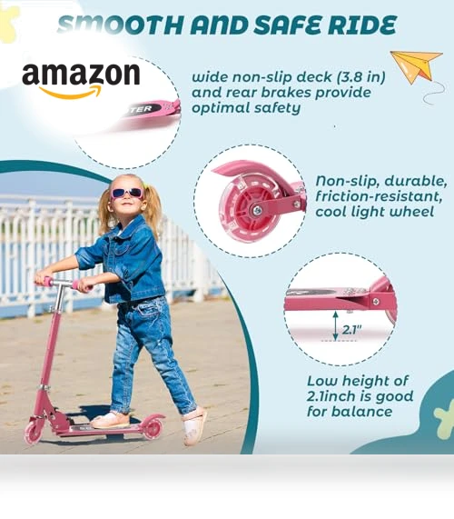 Kids Kick Scooter — Balance Bikes, ADUBENRY