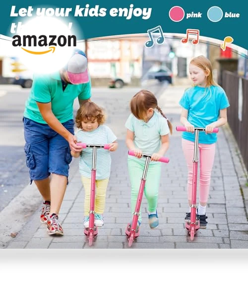 Kids Kick Scooter — Balance Bikes, ADUBENRY