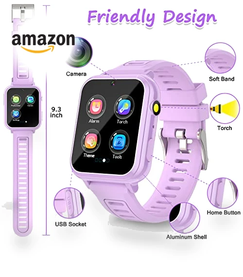 Kids Smart Watch for Girls — Active Timepieces, Wiszodet