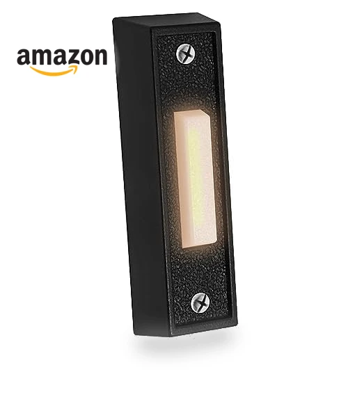 LED Lighted Doorbell Button Push Switch — Wall Lighting, WESUA