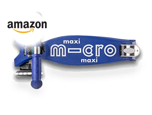 Maxi Deluxe LED Three Wheeled Scooter — Push Scooters, Micro