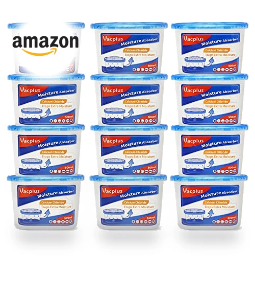 Moisture Absorbers 12 Pack — Air Moisture Control, Vacplus