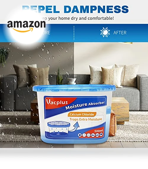 Moisture Absorbers 12 Pack — Air Moisture Control, Vacplus