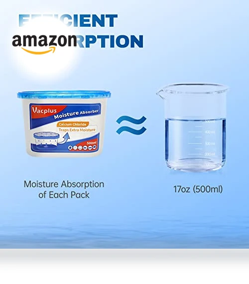 Moisture Absorbers 12 Pack — Air Moisture Control, Vacplus