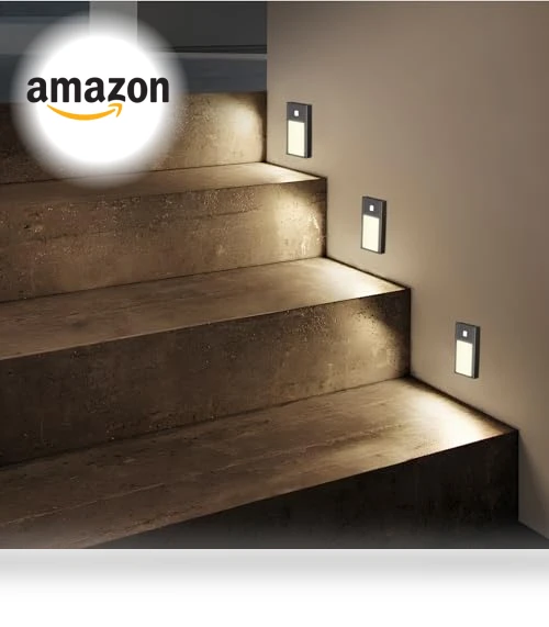 Motion Sensor Step Night Light — Step Lights, VST