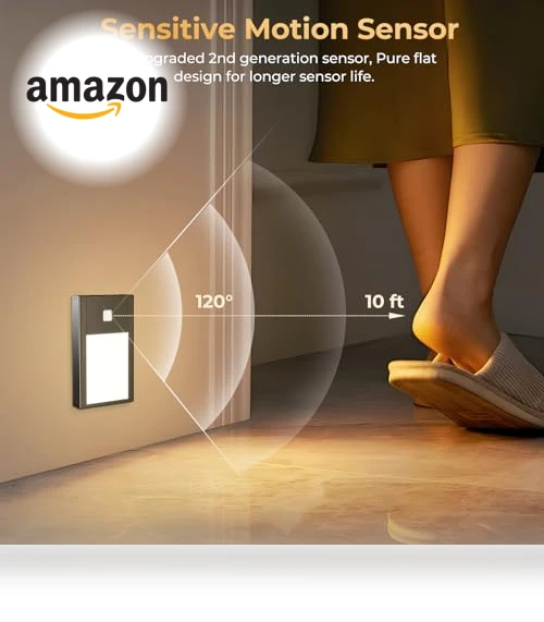 Motion Sensor Step Night Light — Step Lights, VST