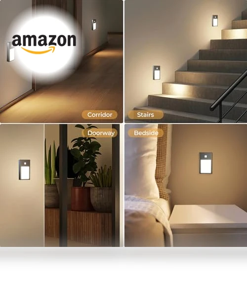 Motion Sensor Step Night Light — Step Lights, VST