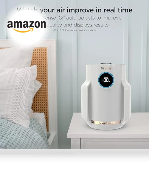 NeverChange Air Purifier Compact Pro — Activated Carbon Air Purifiers, Shark