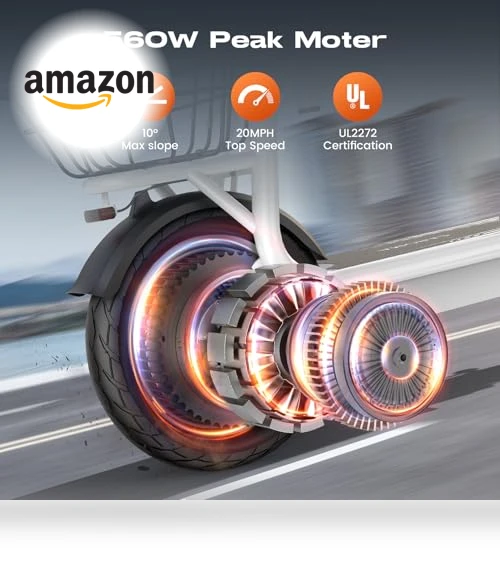 Peak 1200W Electric Scooter with Seat — Push Scooters, Caroma