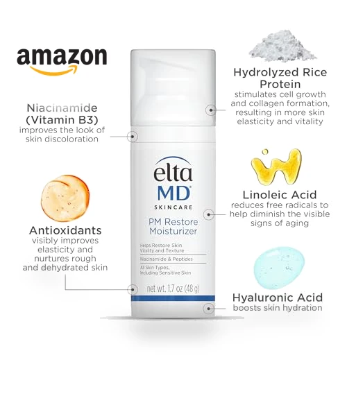 PM Restore Face Moisturizer — Nighttime Moisturizers, EltaMD