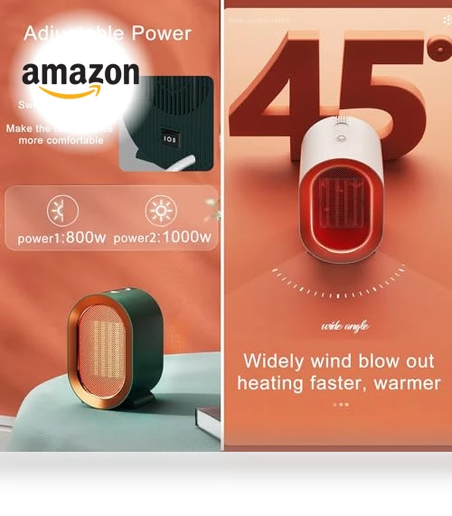 Portable Electric Space Heater — Portable Heating Solutions, Tenhitoys