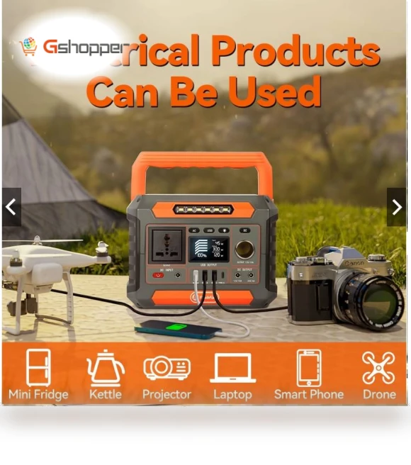 Solar Generator Portable Power Station — Solar & Wind Power, FF Flashfish