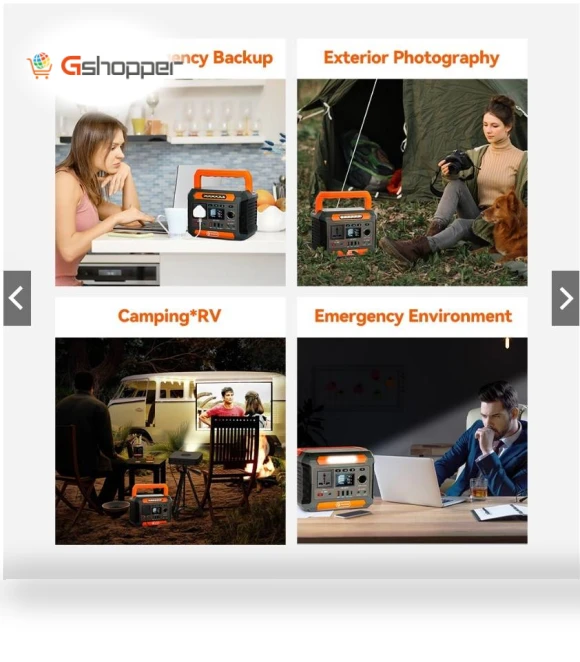 Solar Generator Portable Power Station — Solar & Wind Power, FF Flashfish
