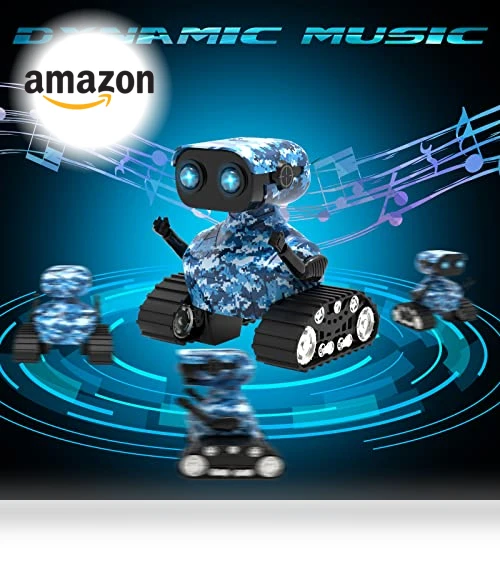 Rechargeable RC Robot Toy — Interactive Figures & Robots, shenzhenshihuiweikejiyouxiangongsi
