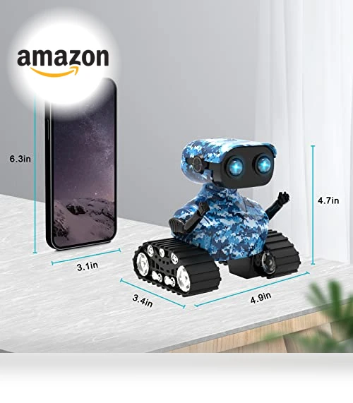 Rechargeable RC Robot Toy — Interactive Figures & Robots, shenzhenshihuiweikejiyouxiangongsi