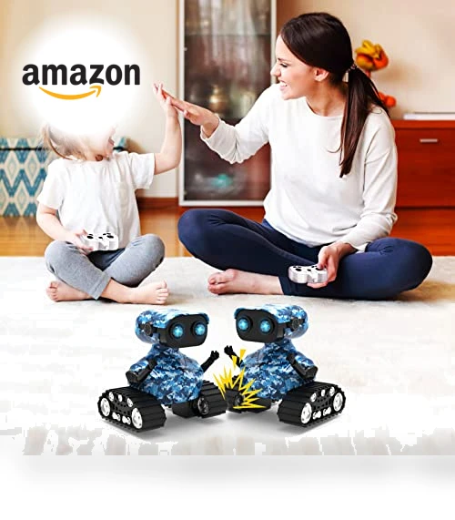 Rechargeable RC Robot Toy — Interactive Figures & Robots, shenzhenshihuiweikejiyouxiangongsi
