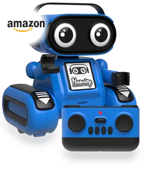 Rechargeable Remote-Controlled Robot — Interactive Figures & Robots, Hasviey