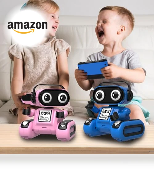Rechargeable Remote-Controlled Robot — Interactive Figures & Robots, Hasviey
