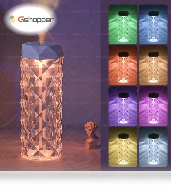 RGB Colour Changing Humidifier — Air Moisturizers