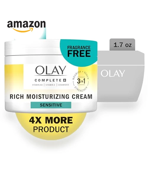 Rich Moisturizing Cream Fragrance-Free — Creams & Moisturizers, Olay